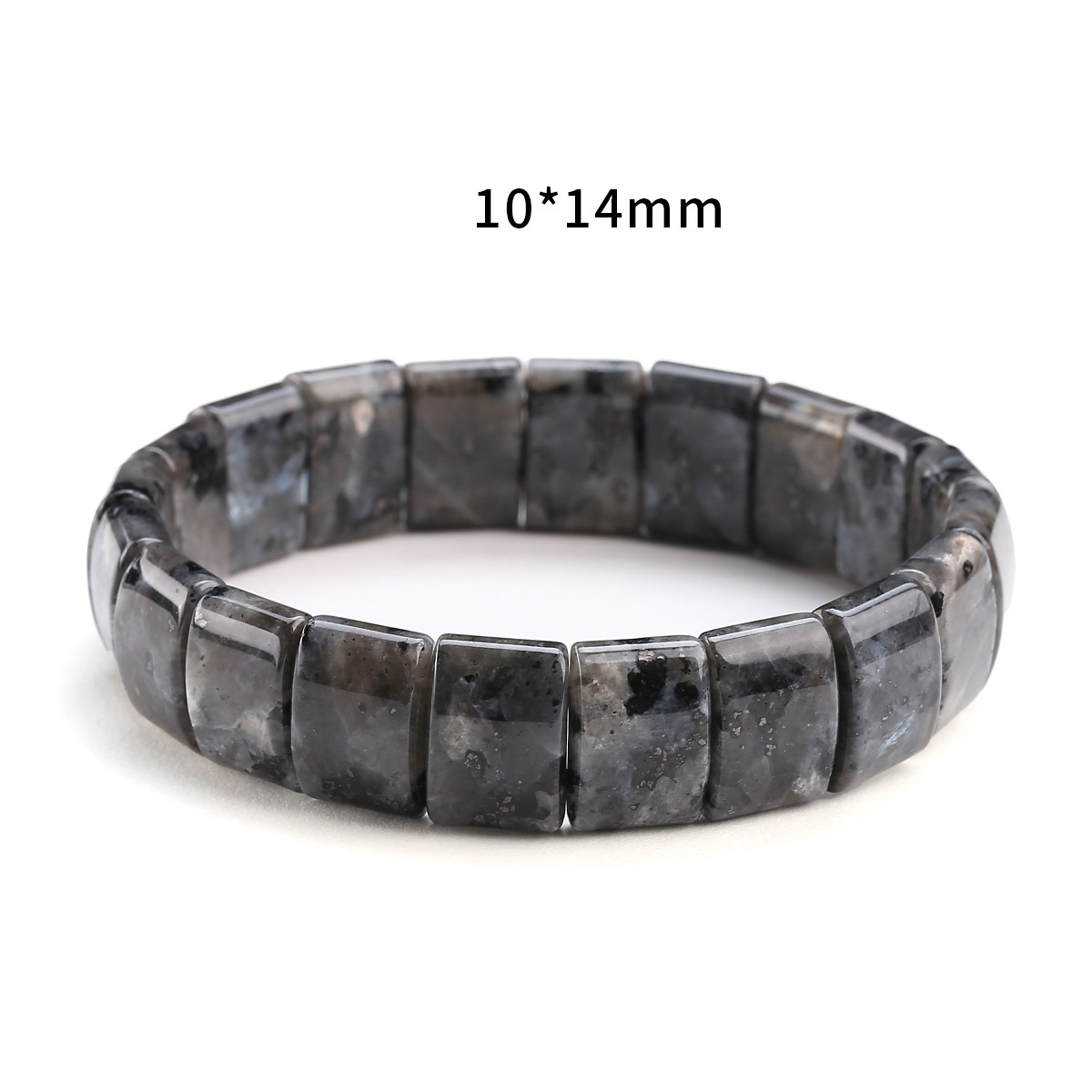 Multi-style Flat Bead Bracelet for Women Natural Semi Gemstone Crystal Beads Stretch Bracelet Factory Wholesale