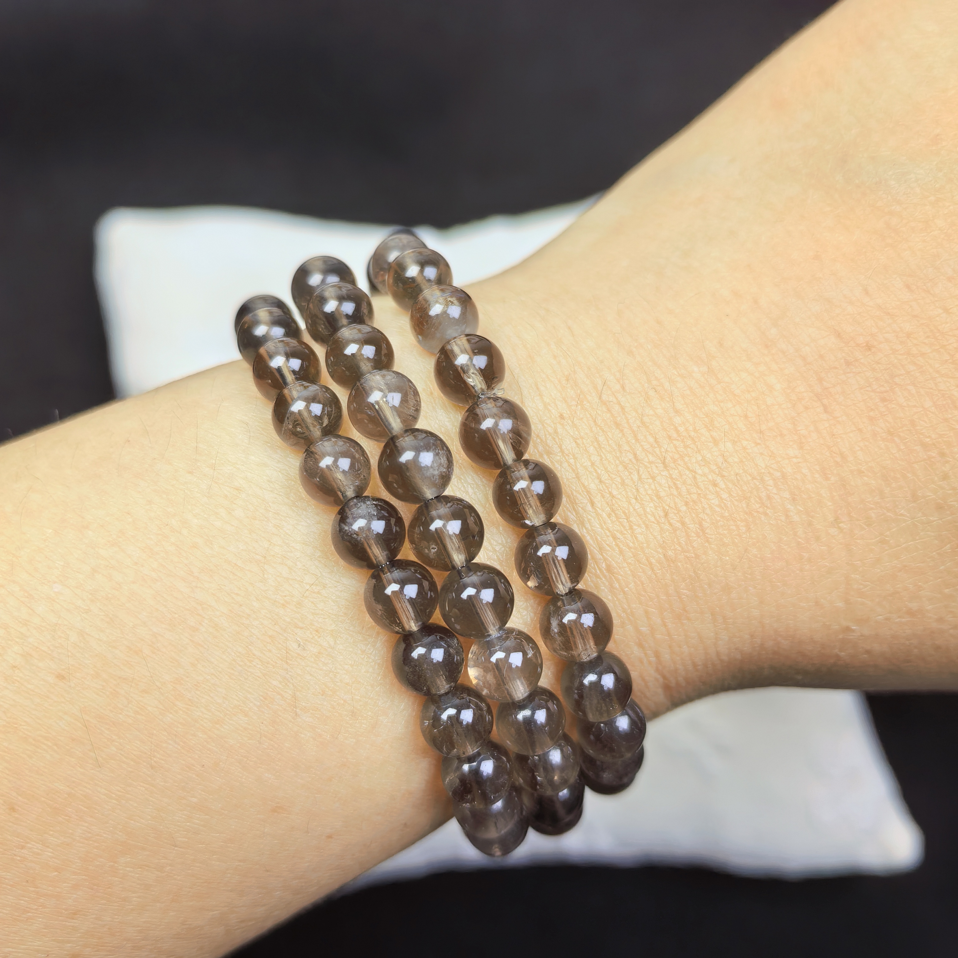 3 Wrap Crystal Bracelets for Women Bracelet Amethyst Tiger's Eye Stone Gifts Emotional Balance