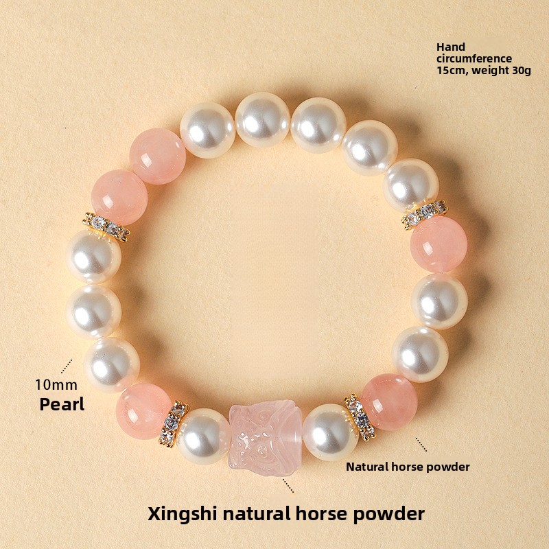 #666 Premium Beaded Bracelets - Pearl, Crystal, Jade & Agate Ready-to-Wear Collection
