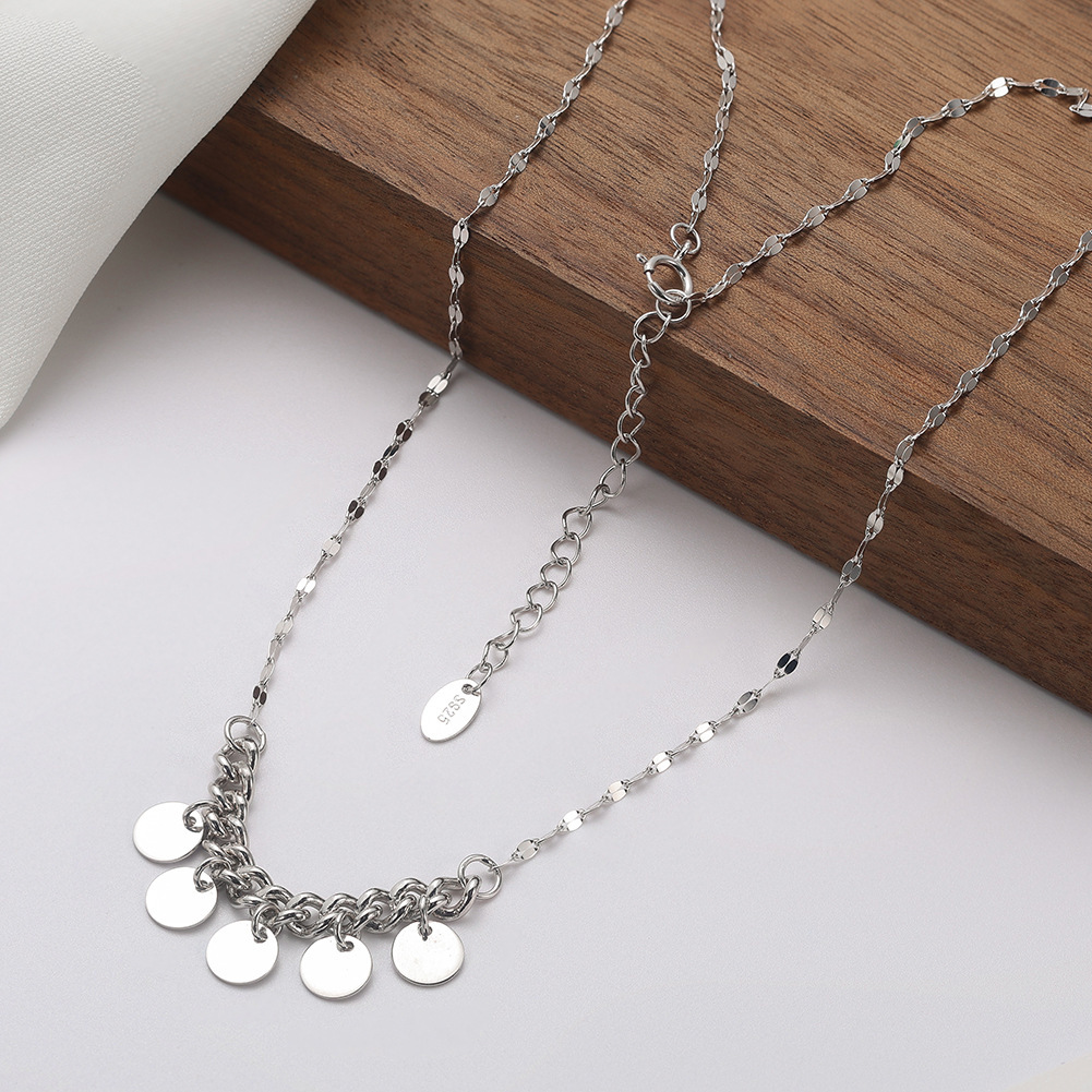 S925 Sterling Silver Pendant Necklace Fashion Design