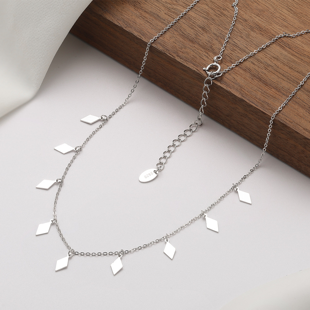 S925 Sterling Silver Pendant Necklace Fashion Design