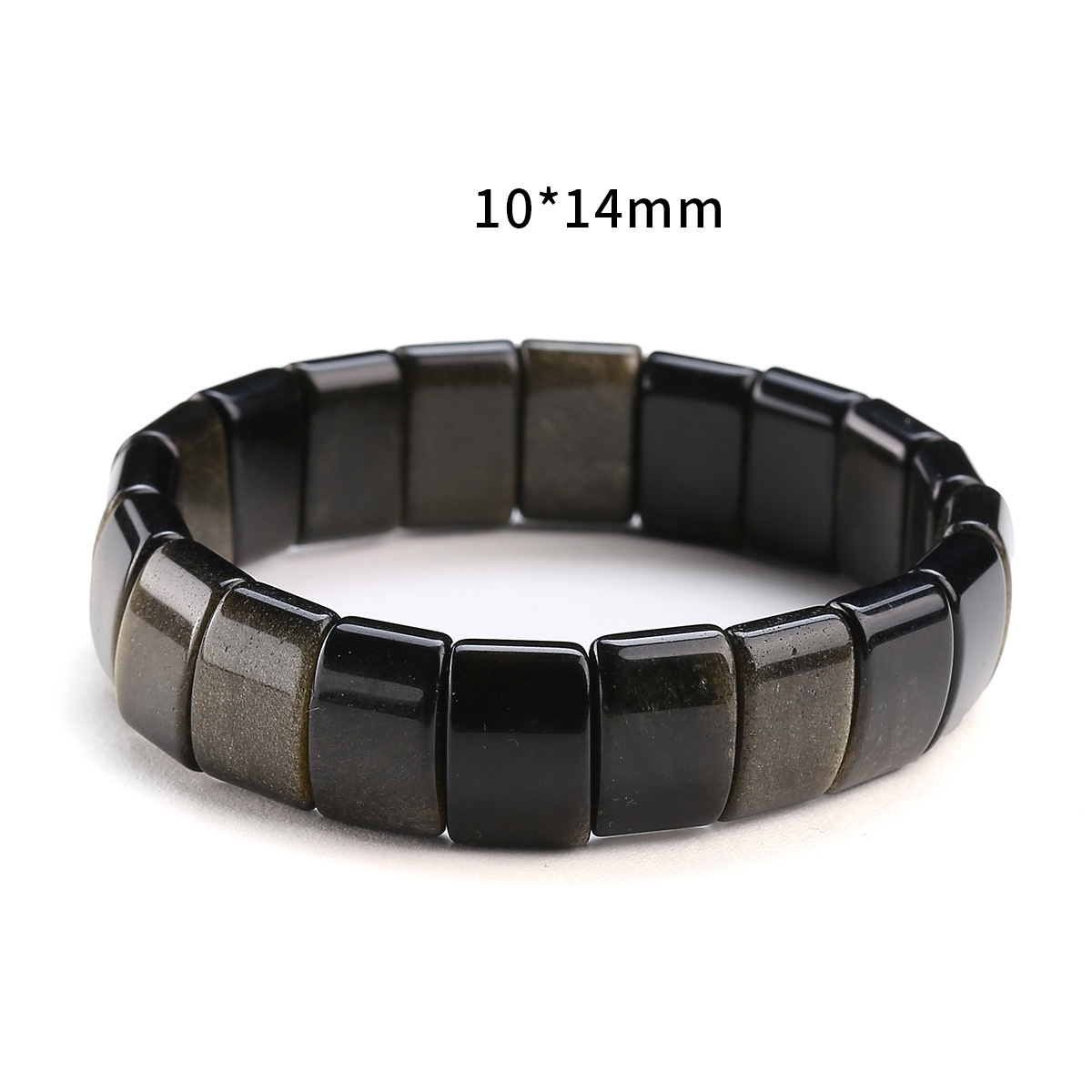 Multi-style Flat Bead Bracelet for Women Natural Semi Gemstone Crystal Beads Stretch Bracelet Factory Wholesale