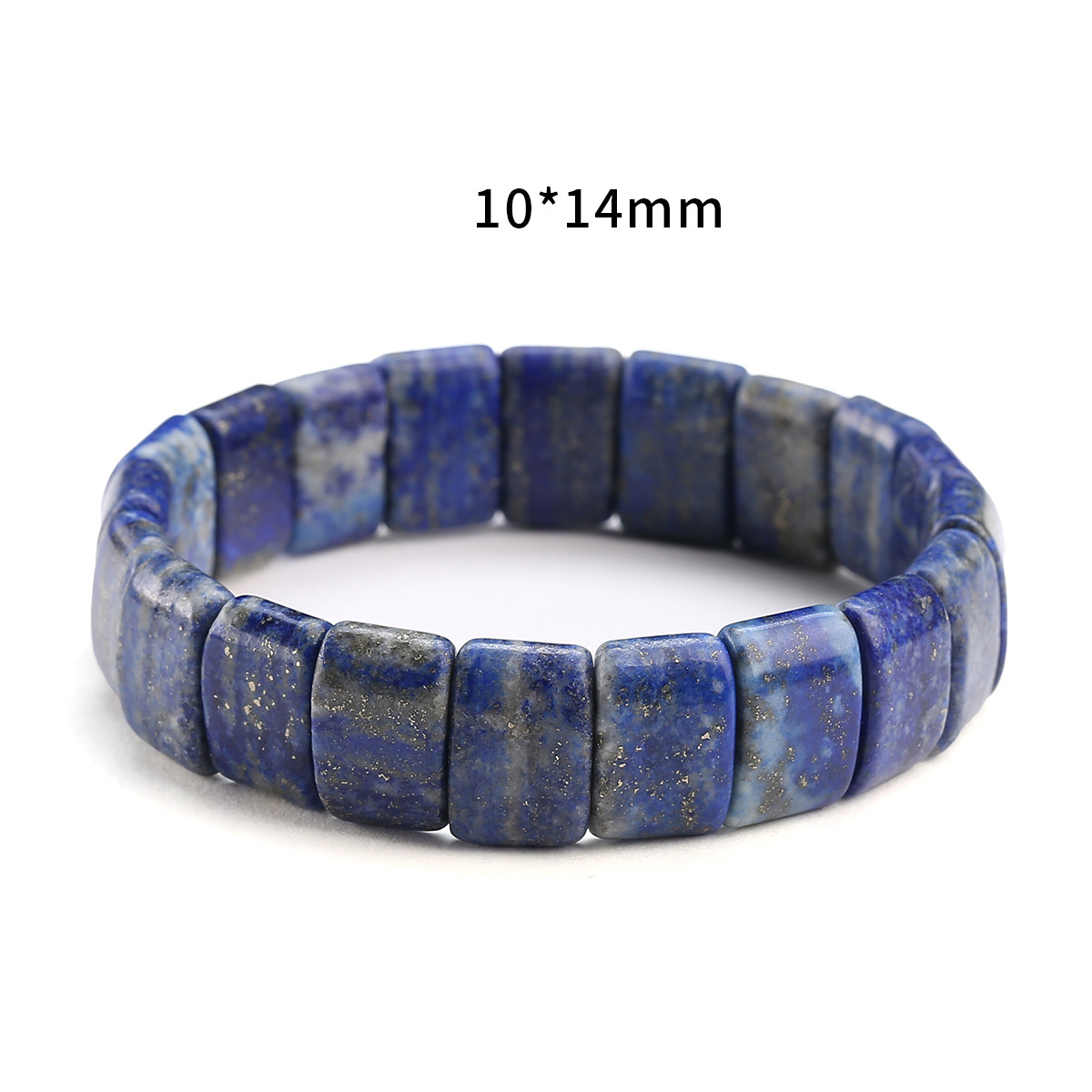 Multi-style Flat Bead Bracelet for Women Natural Semi Gemstone Crystal Beads Stretch Bracelet Factory Wholesale
