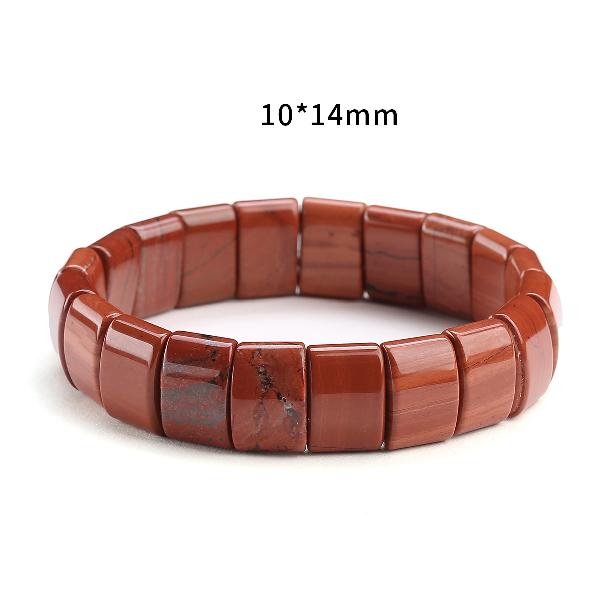Multi-style Flat Bead Bracelet for Women Natural Semi Gemstone Crystal Beads Stretch Bracelet Factory Wholesale