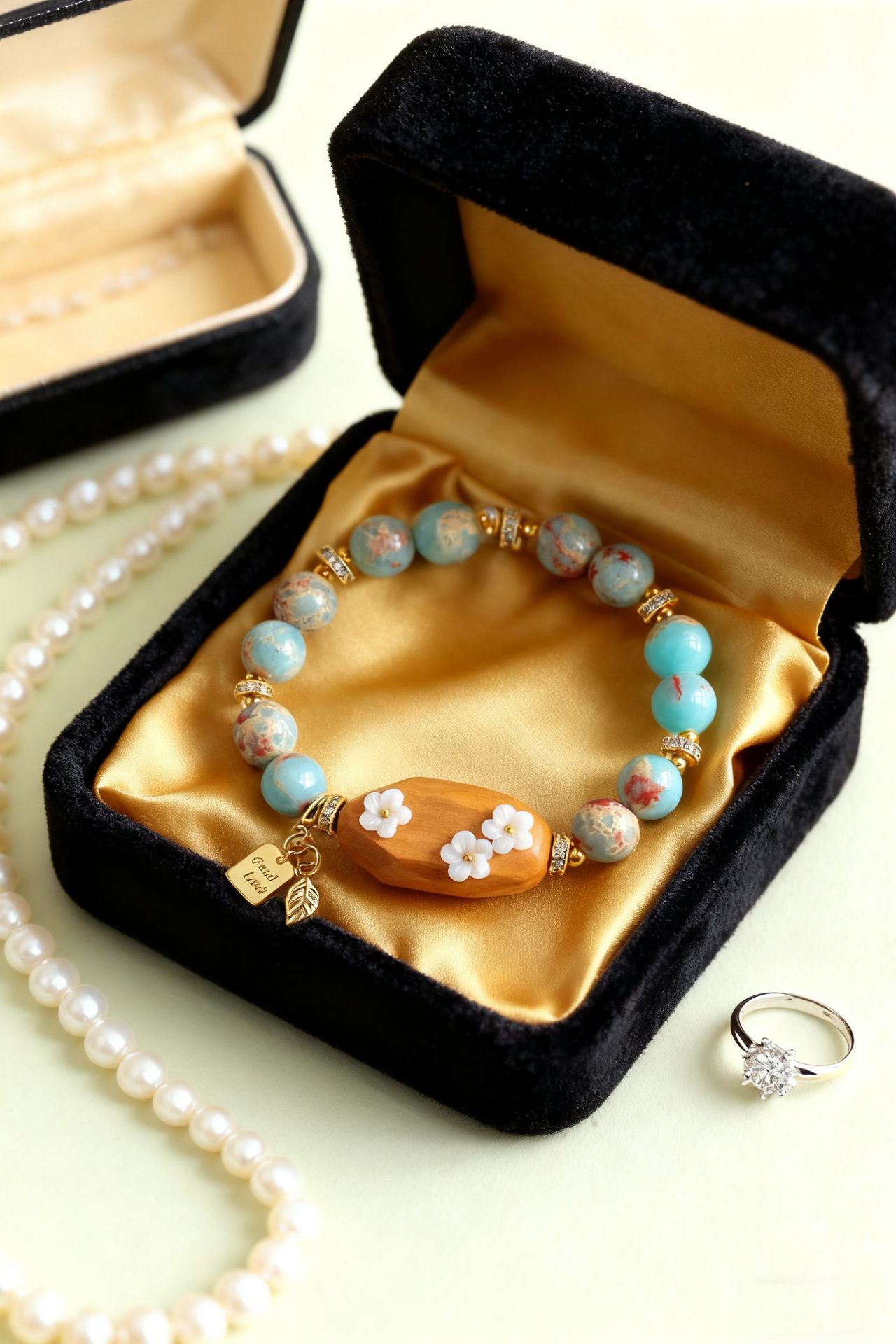 #666 Premium Beaded Bracelets - Pearl, Crystal, Jade & Agate Ready-to-Wear Collection