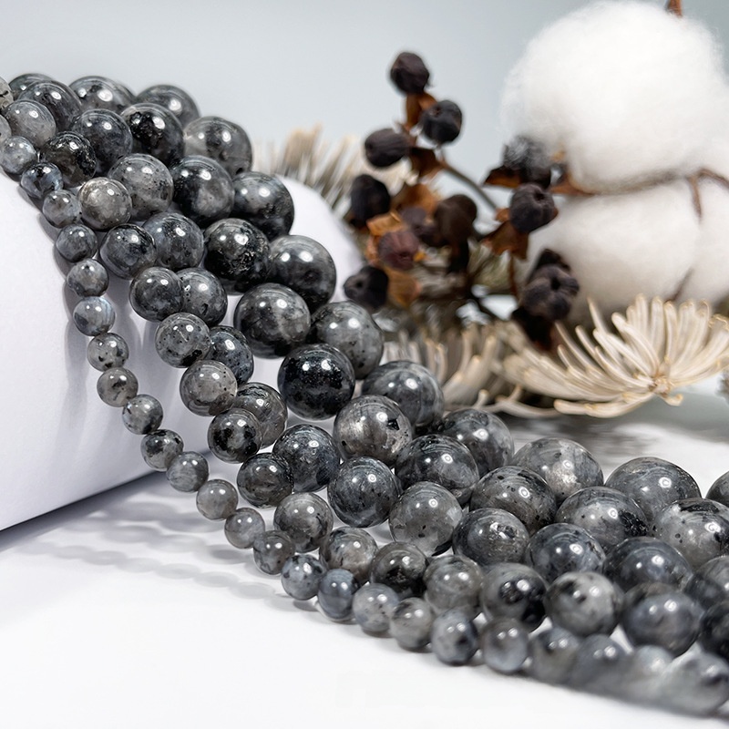 Natural Labradorite Round Loose Semi Gemstone Beads for Jewelry Making