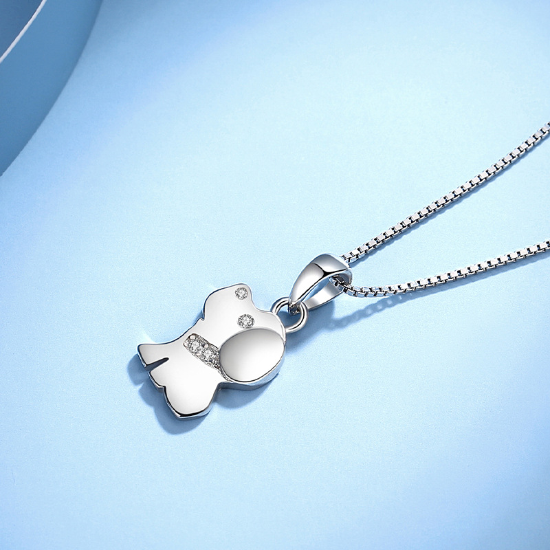 S925 Sterling Silver Pendant Necklace Jewelry Cute Style for Women