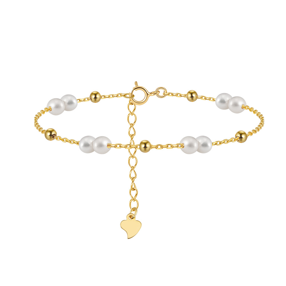 [Copy]S925 Sterling Silver Bracelet with Freshwater Pearl for Woment