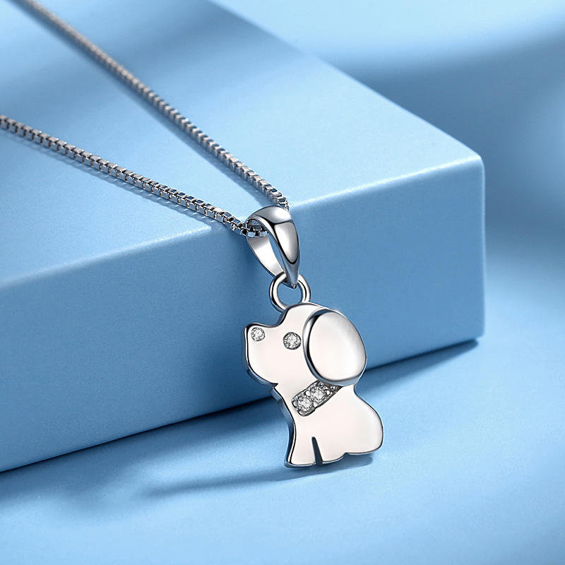 S925 Sterling Silver Pendant Necklace Jewelry Cute Style for Women