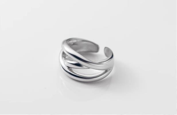 [Copy]Fashion Rings S925 Sterling Silver Rings Simple Design for Women