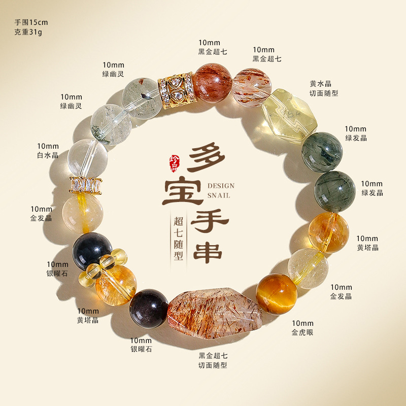 #666 Premium Beaded Bracelets - Pearl, Crystal, Jade & Agate Ready-to-Wear Collection