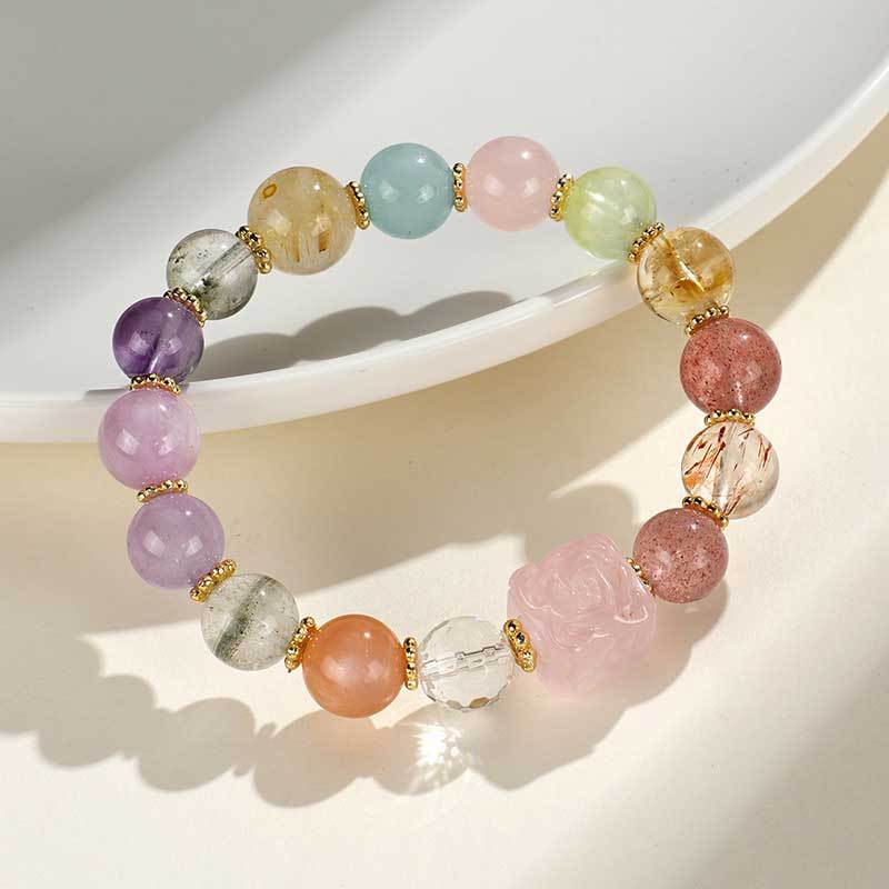 #666 Premium Beaded Bracelets - Pearl, Crystal, Jade & Agate Ready-to-Wear Collection