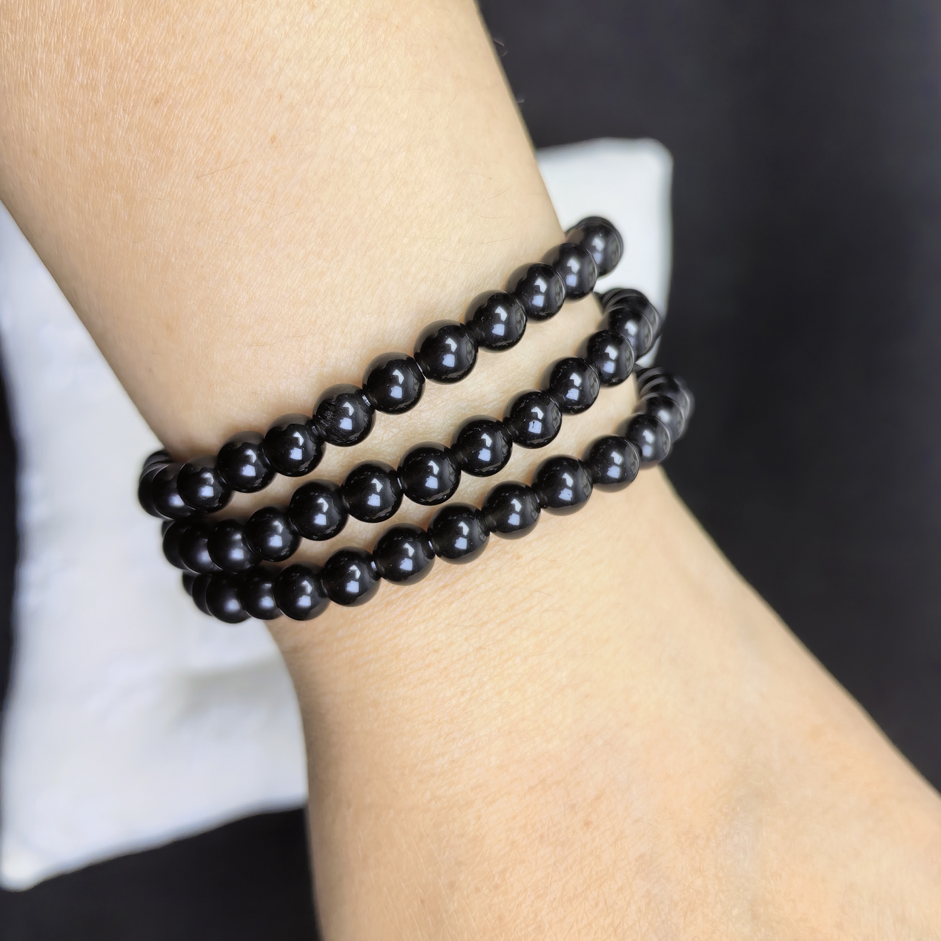 3 Wrap Crystal Bracelets for Women Bracelet Amethyst Tiger's Eye Stone Gifts Emotional Balance