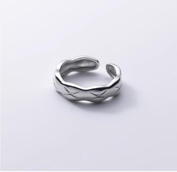 Fashion Rings S925 Sterling Silver Rings Simple Design for Women