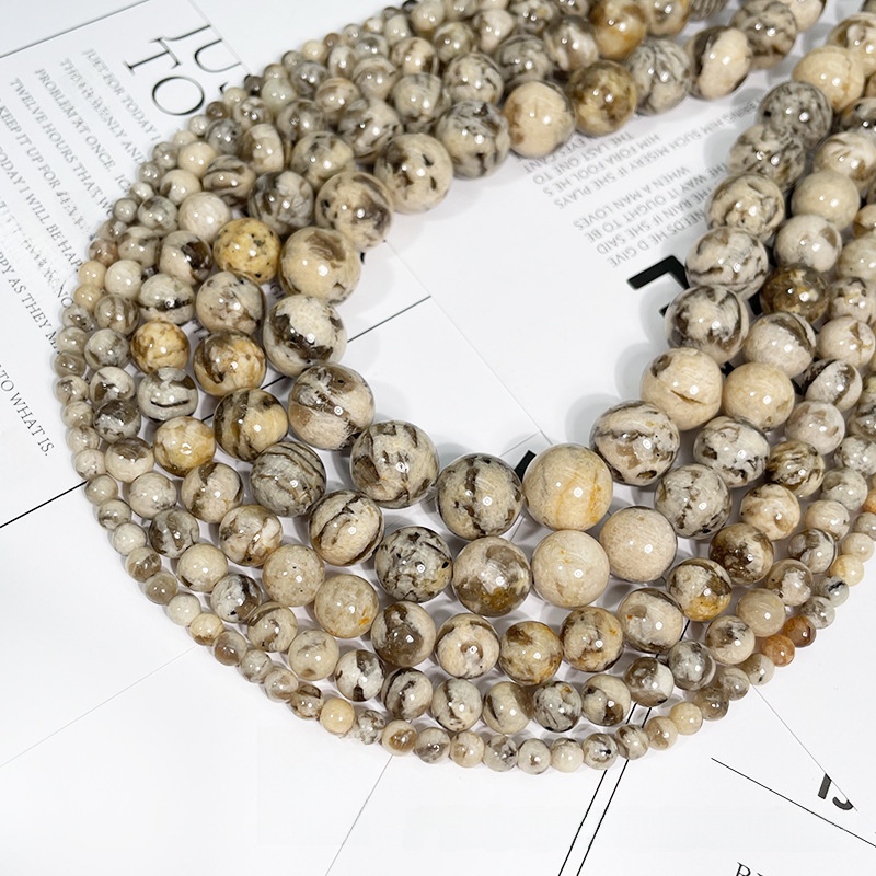 Natural Labradorite Round Loose Semi Gemstone Beads for Jewelry Making