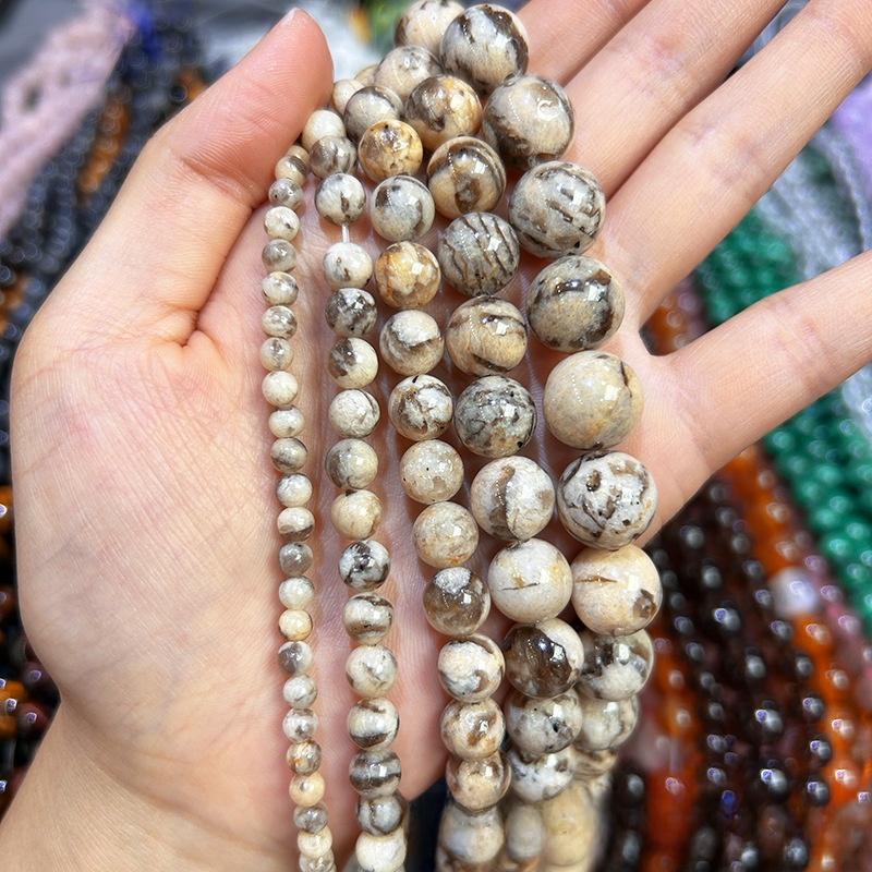 Natural Labradorite Round Loose Semi Gemstone Beads for Jewelry Making