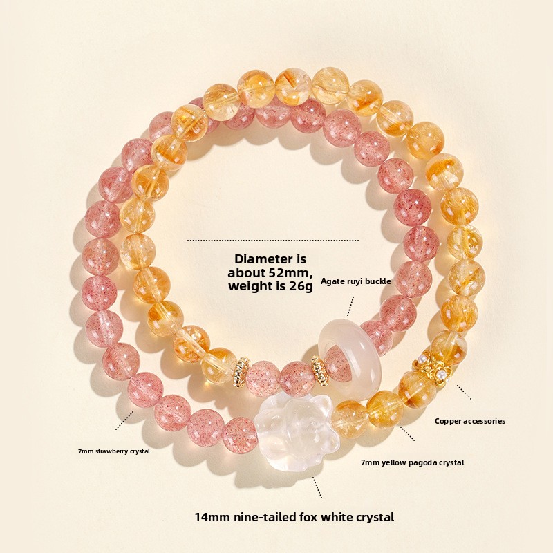 #666 Premium Beaded Bracelets - Pearl, Crystal, Jade & Agate Ready-to-Wear Collection