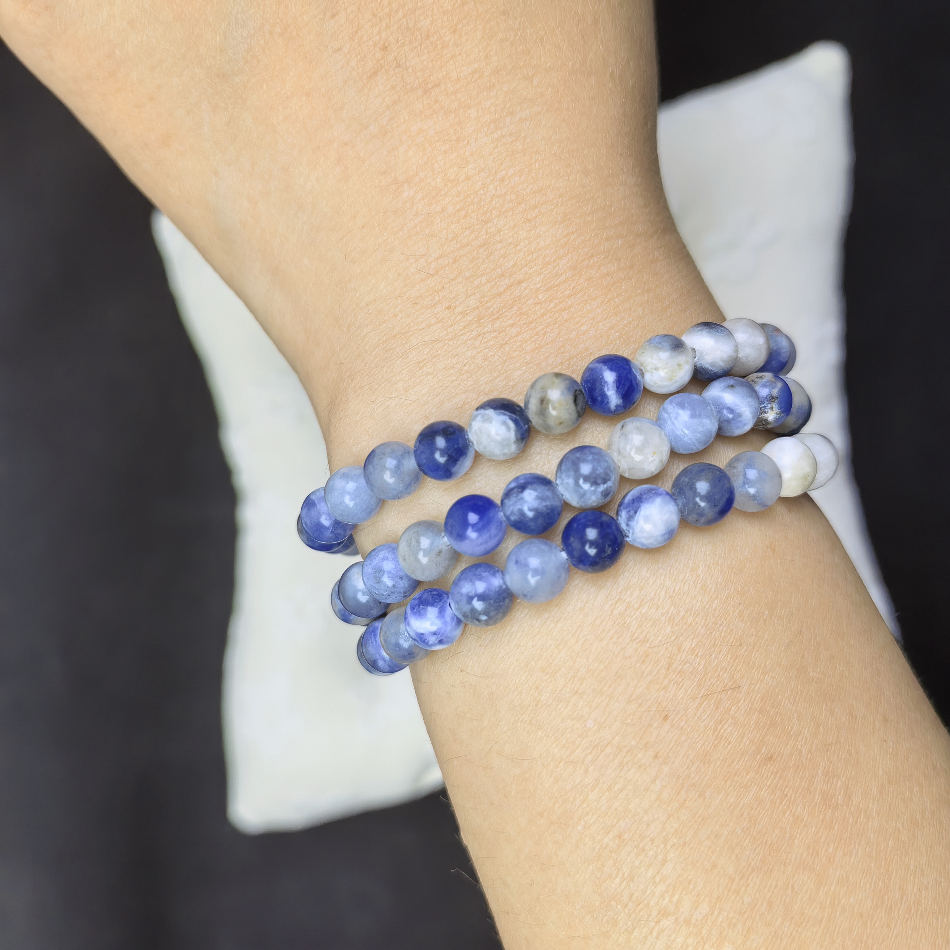 3 Wrap Crystal Bracelets for Women Bracelet Amethyst Tiger's Eye Stone Gifts Emotional Balance
