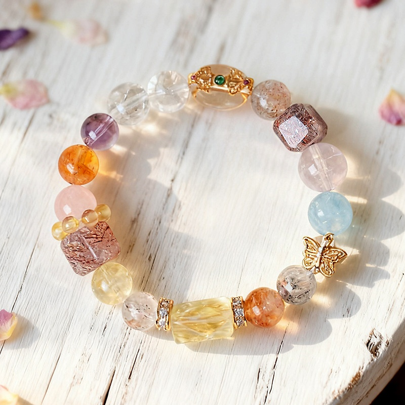 #666 Premium Beaded Bracelets - Pearl, Crystal, Jade & Agate Ready-to-Wear Collection