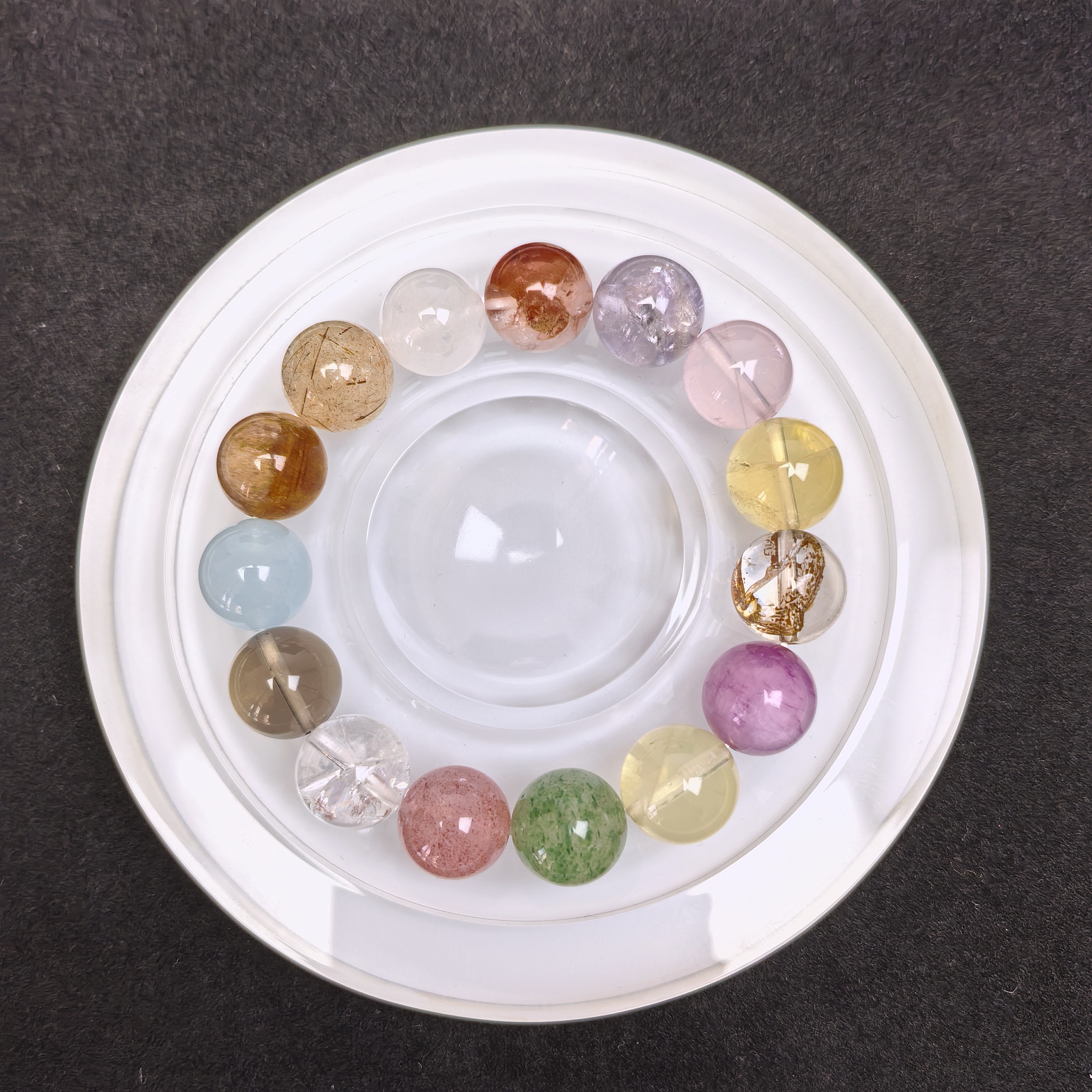 #888 Muti-color Crystal Bead Bracelets Fashion Bracelet 