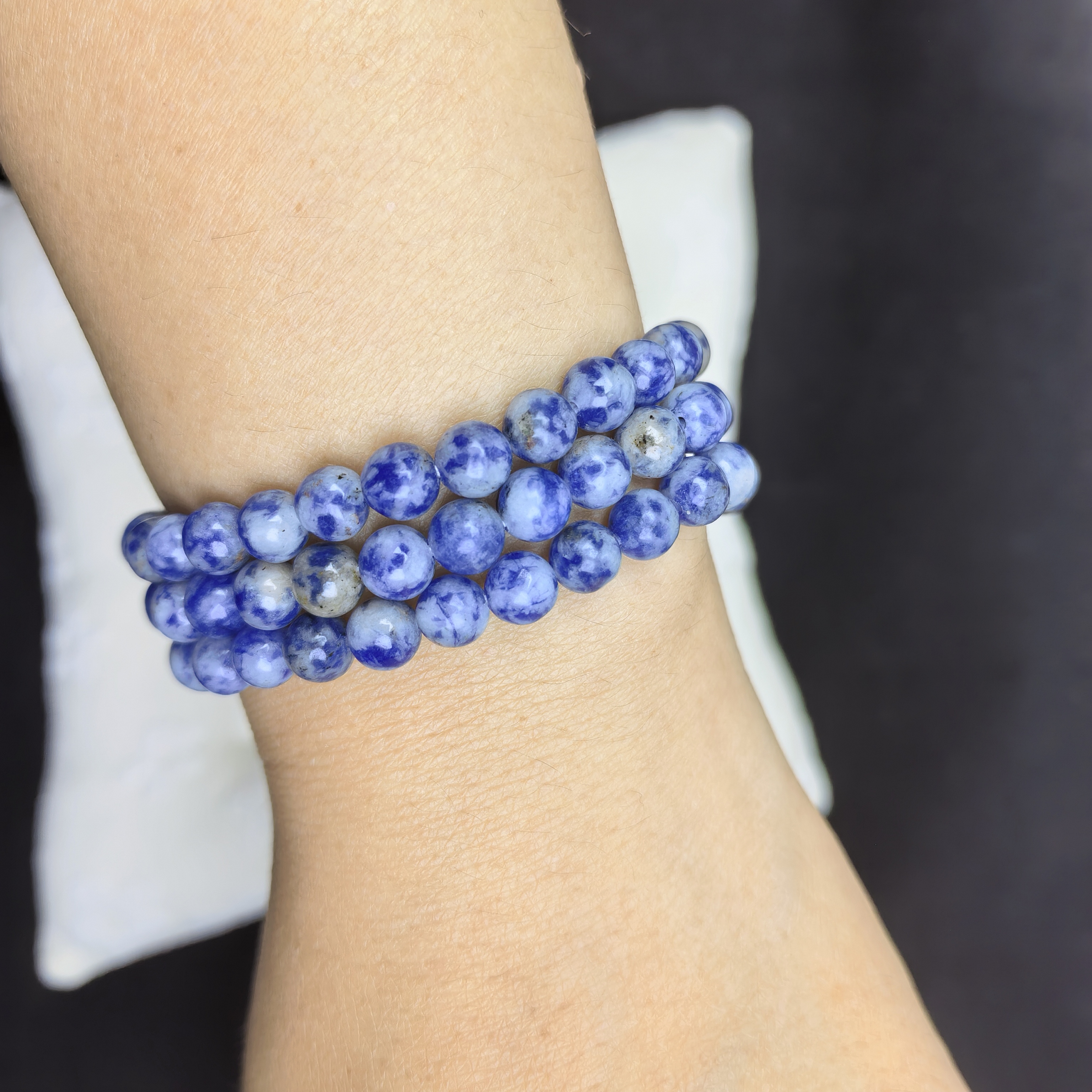 3 Wrap Crystal Bracelets for Women Bracelet Amethyst Tiger's Eye Stone Gifts Emotional Balance