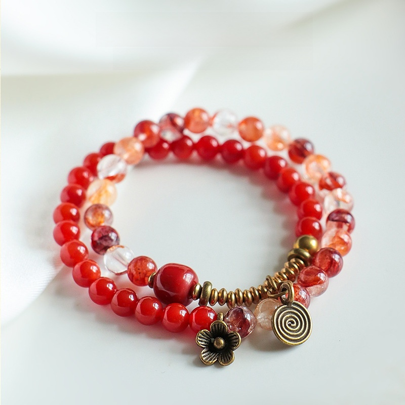 #666 Premium Beaded Bracelets - Pearl, Crystal, Jade & Agate Ready-to-Wear Collection