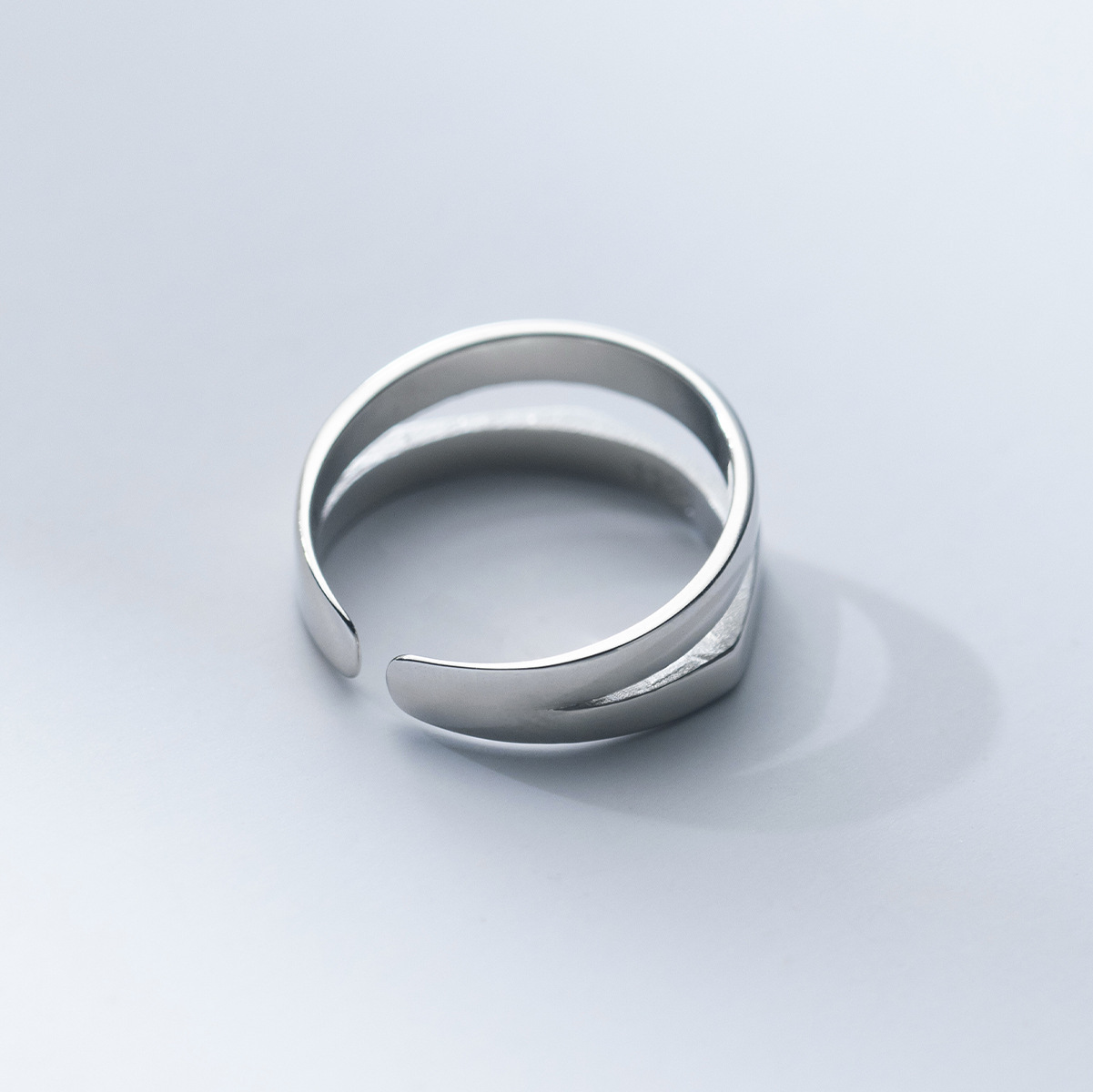 Fashion Rings S925 Sterling Silver Rings Simple Design for Women