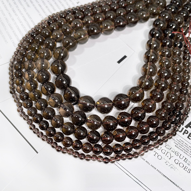 Natural Gold Sand Stone Round Loose Semi Gemstone Beads for Jewelry Making