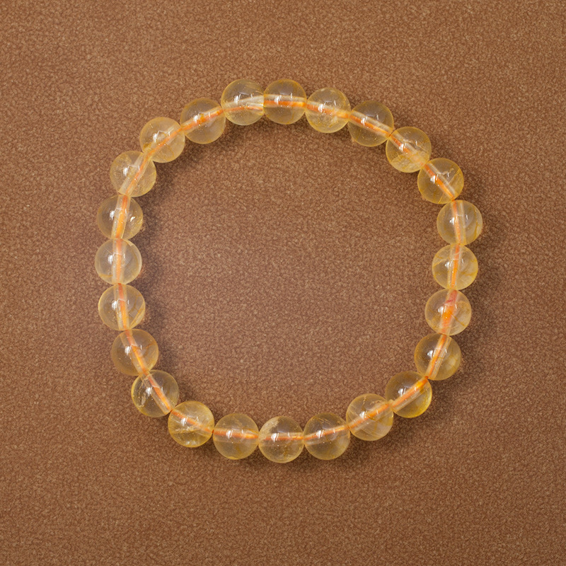 [Copy]Amethyst Bracelet for Women Natural Gemstone Round Stone Crystal Beads for Beaded Elastic Bracelet