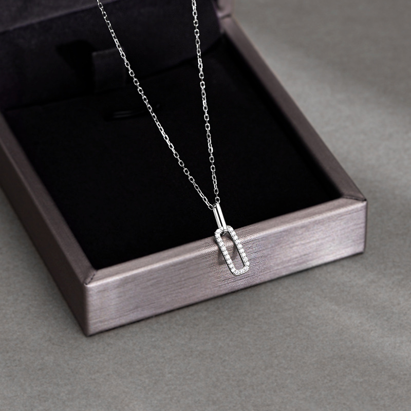 S925 Sterling Silver Pendant Necklace Elephant Style Casual Style