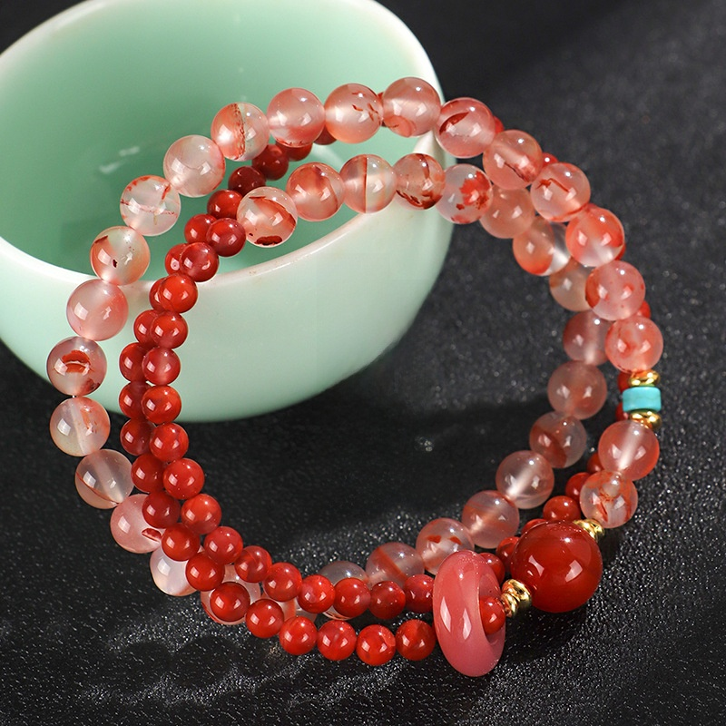 #666 Premium Beaded Bracelets - Pearl, Crystal, Jade & Agate Ready-to-Wear Collection