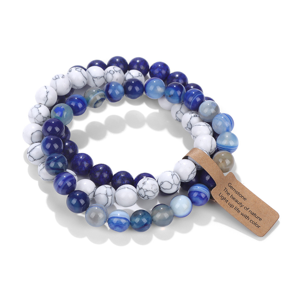 [Copy]Natural Amethyst Quartz Round Loose Semi Gemstone Beads for Jewelry Making