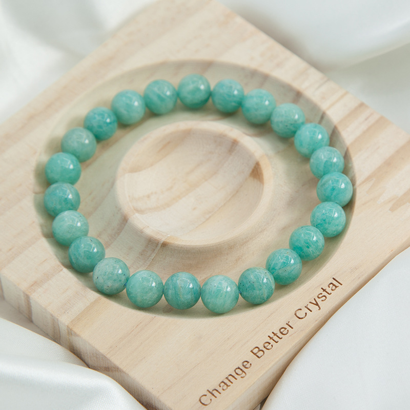 Stretch Bracelet for Women Men, Natural Gemstone Round Stone Crystal Beads for Beaded Elastic Bracelet