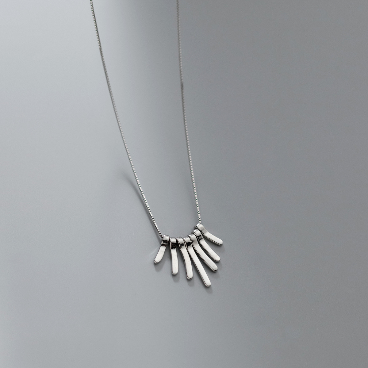S925 Sterling Silver Pendant Necklace Casual Style
