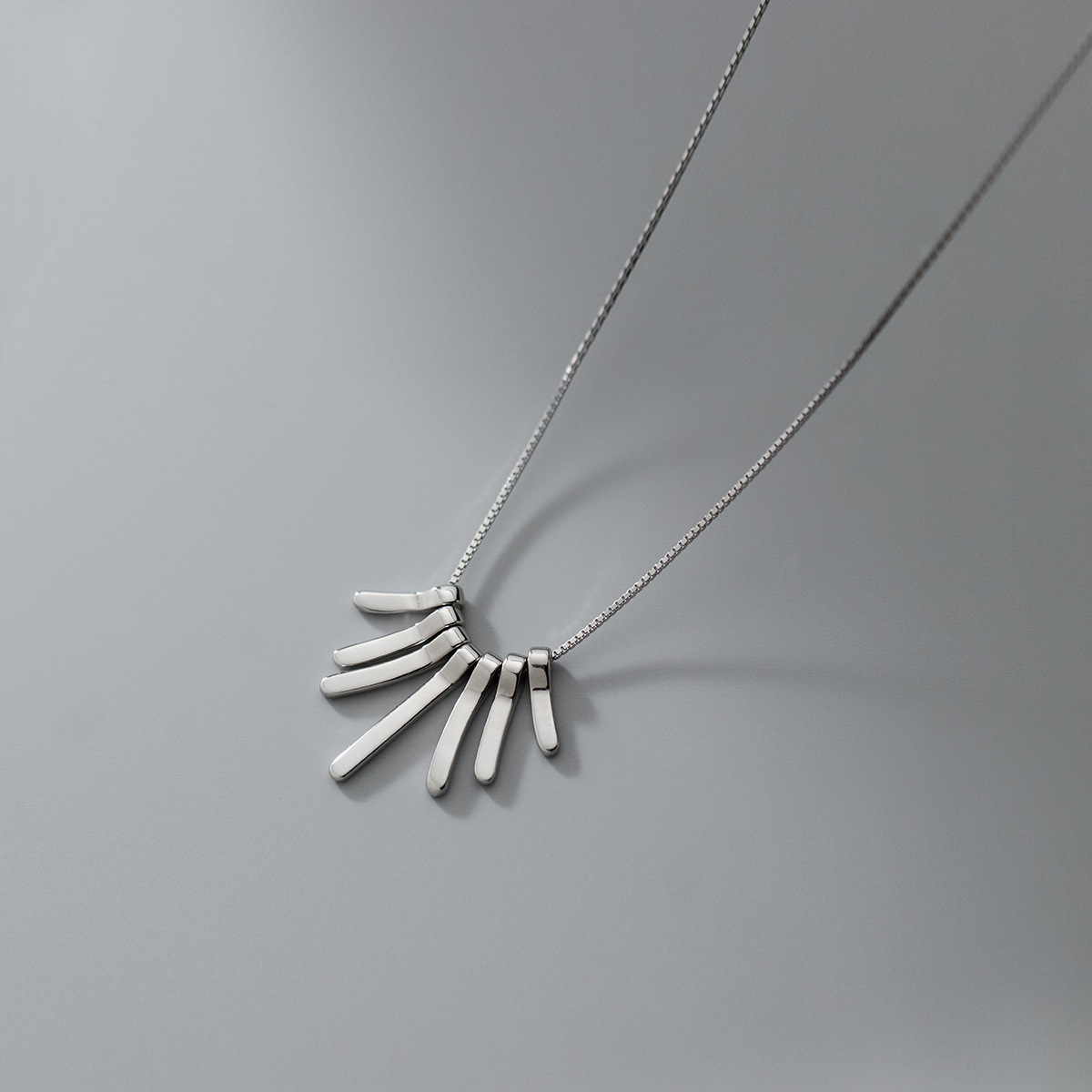 S925 Sterling Silver Pendant Necklace Casual Style