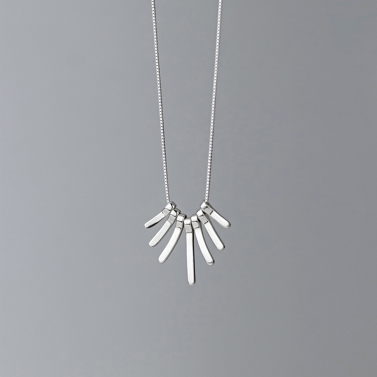 S925 Sterling Silver Pendant Necklace Casual Style