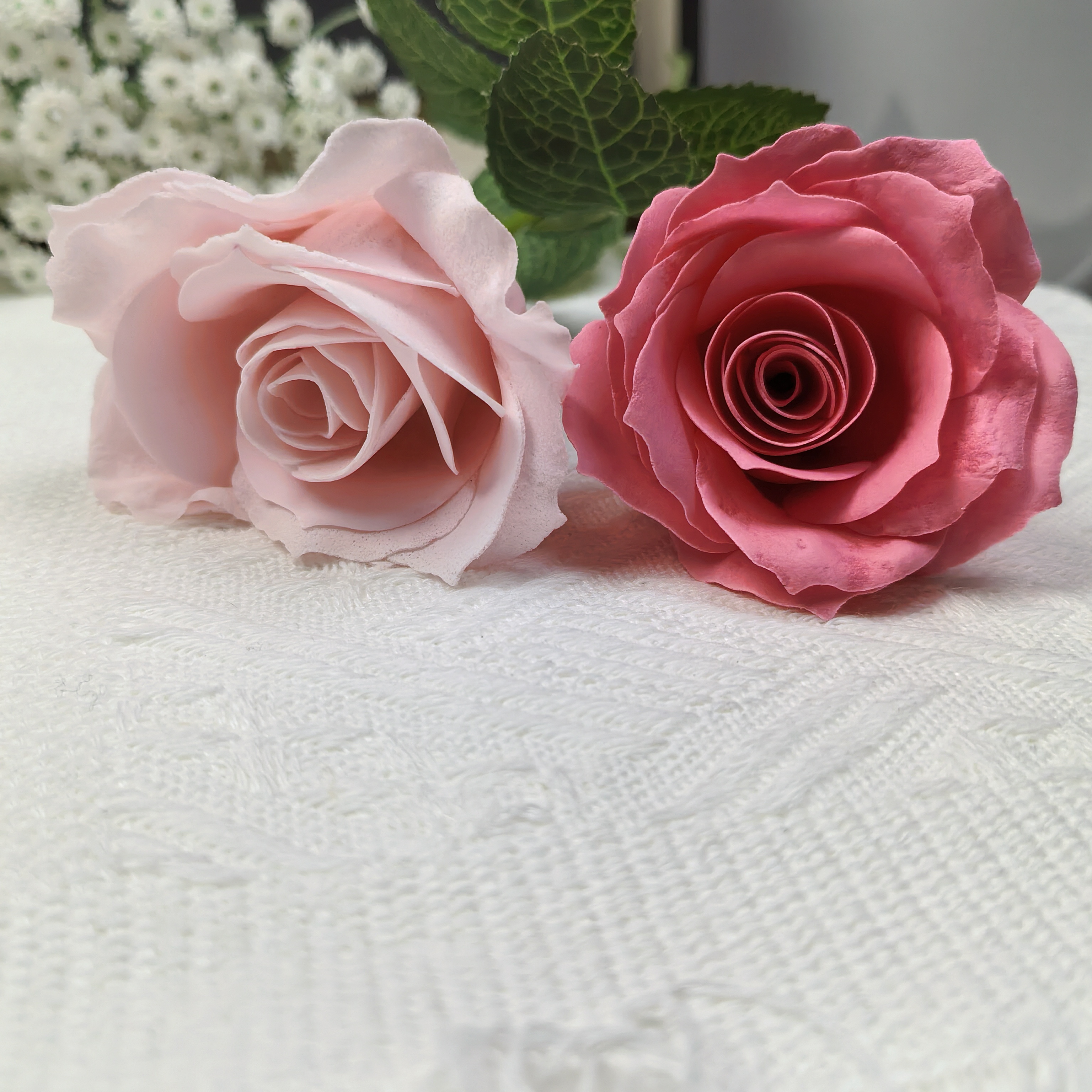 DIY Handmade Soap Flower Kit, Scented Rose Flower Craft Making Supplies for Home Decor &Gift