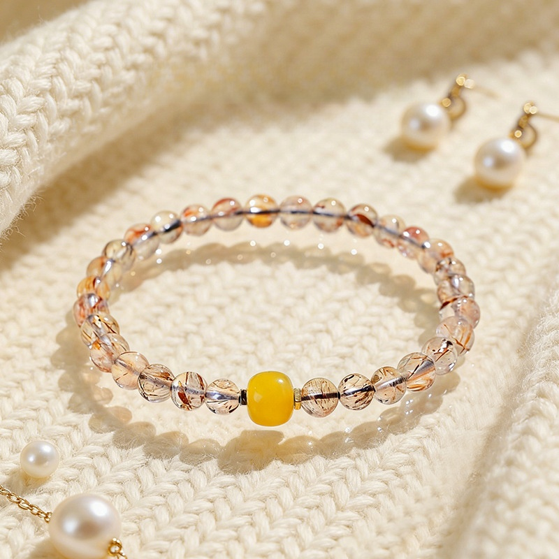 #666 Premium Beaded Bracelets - Pearl, Crystal, Jade & Agate Ready-to-Wear Collection