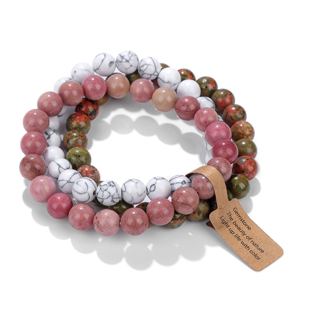 [Copy]Natural Amethyst Quartz Round Loose Semi Gemstone Beads for Jewelry Making