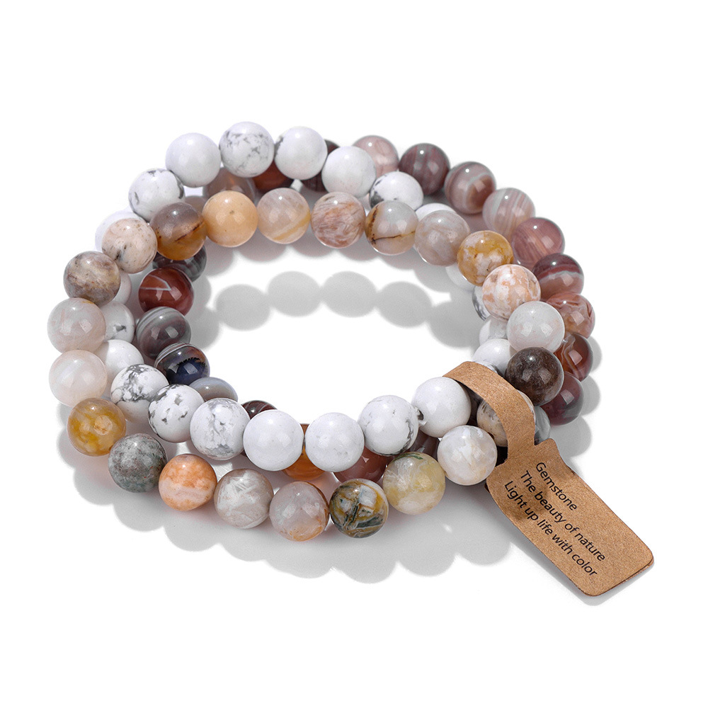 [Copy]Natural Amethyst Quartz Round Loose Semi Gemstone Beads for Jewelry Making