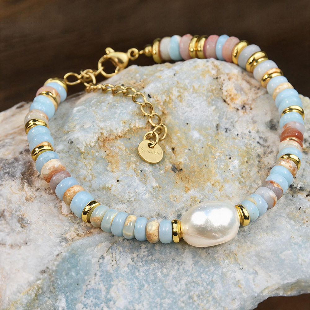 Healing Crystal Bracelets for Women Natural Stone Beaded Stretch Bracelet  Handmade Gemstone Reiki Spiritual Jewelry Gifts
