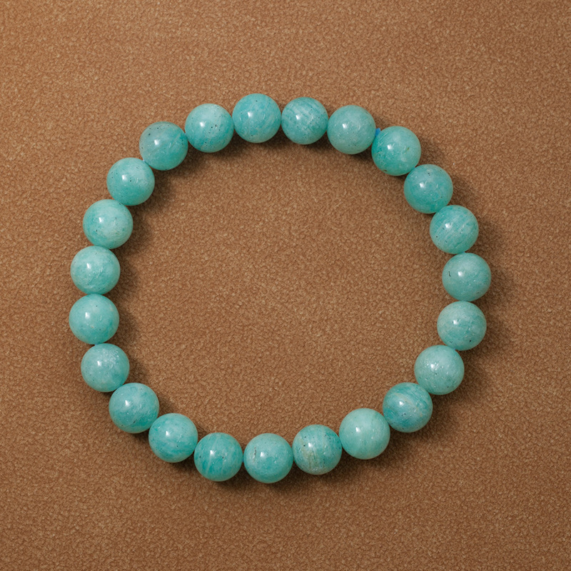 Stretch Bracelet for Women Men, Natural Gemstone Round Stone Crystal Beads for Beaded Elastic Bracelet