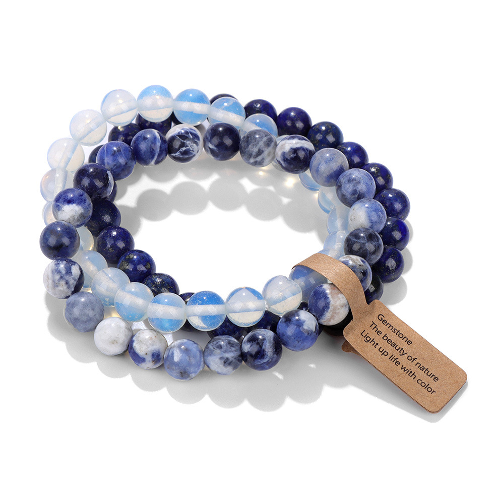 [Copy]Natural Amethyst Quartz Round Loose Semi Gemstone Beads for Jewelry Making