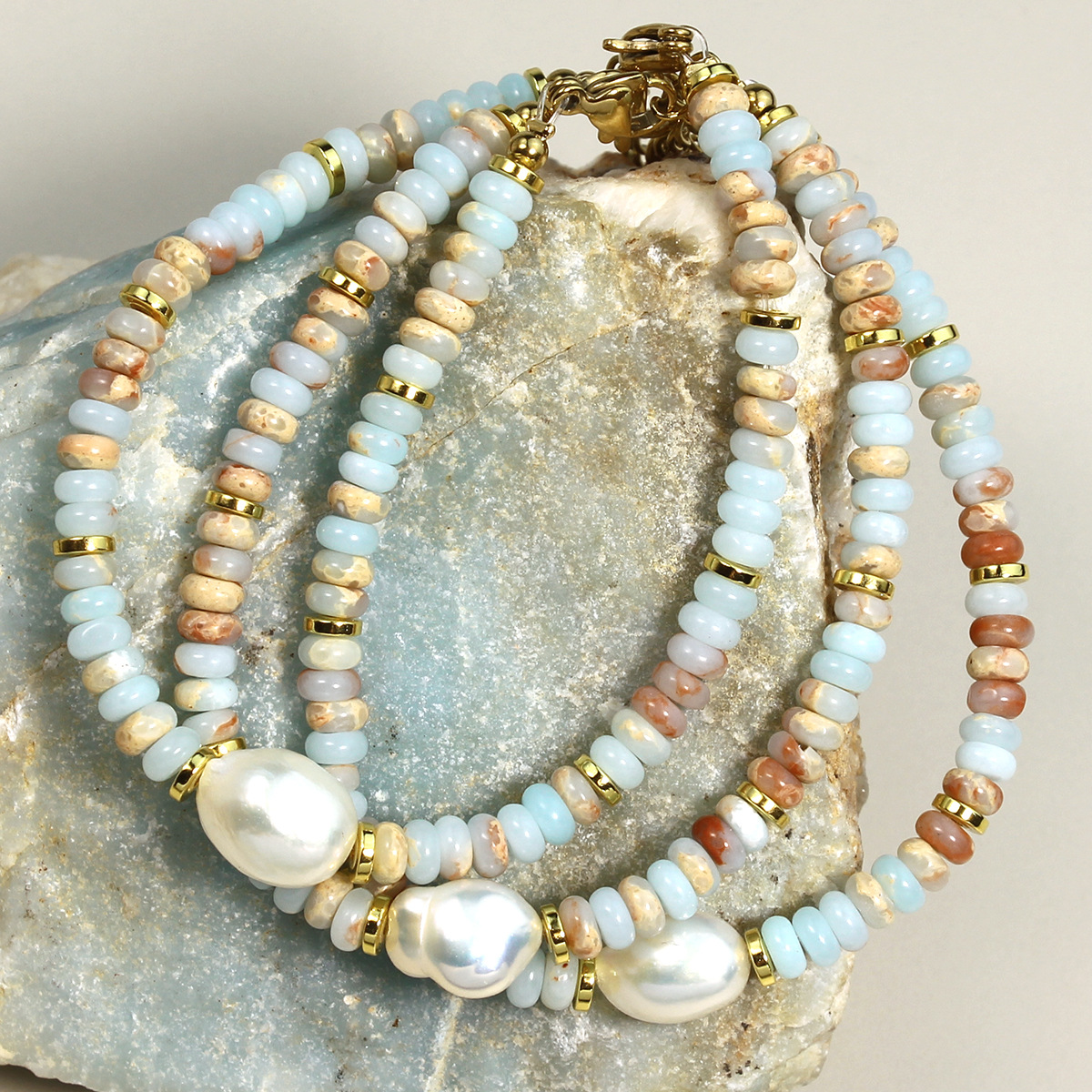 Healing Crystal Bracelets for Women Natural Stone Beaded Stretch Bracelet Handmade Gemstone Reiki Spiritual Jewelry Gifts