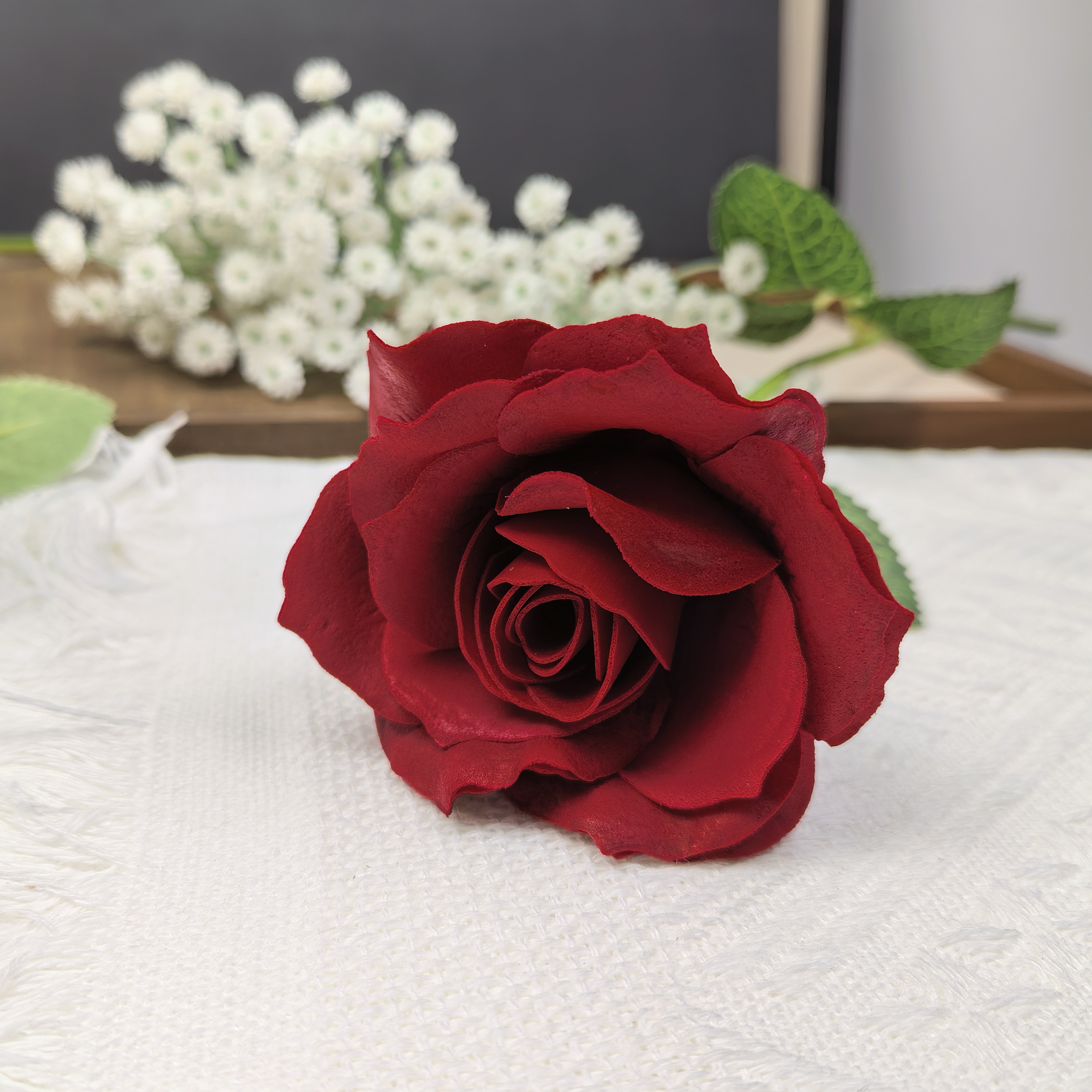 DIY Handmade Soap Flower Kit, Scented Rose Flower Craft Making Supplies for Home Decor &Gift