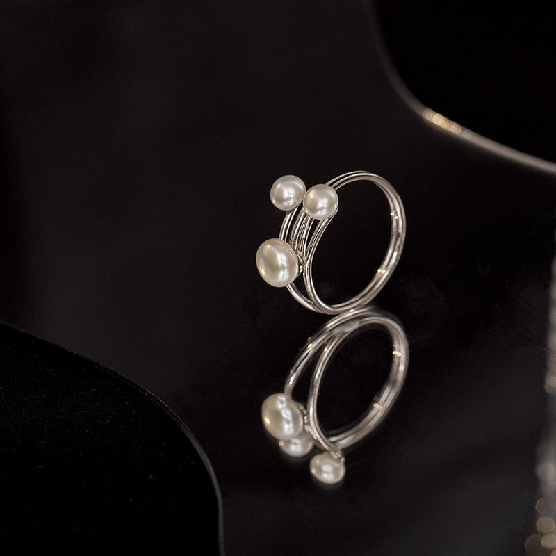 Fashion Rings S925 Sterling Silver Rings Jewelry Casual Design for Women