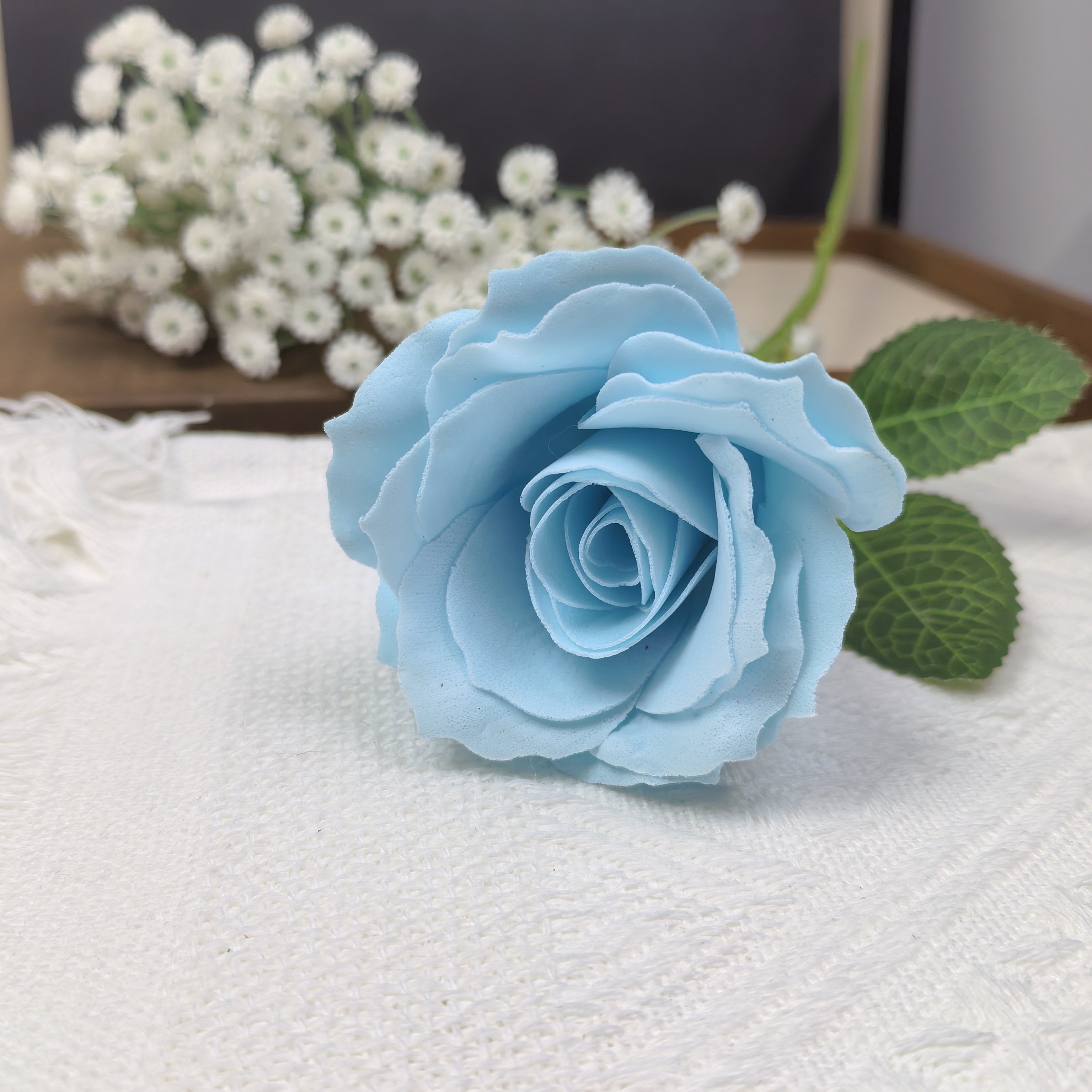 DIY Handmade Soap Flower Kit, Scented Rose Flower Craft Making Supplies for Home Decor &Gift