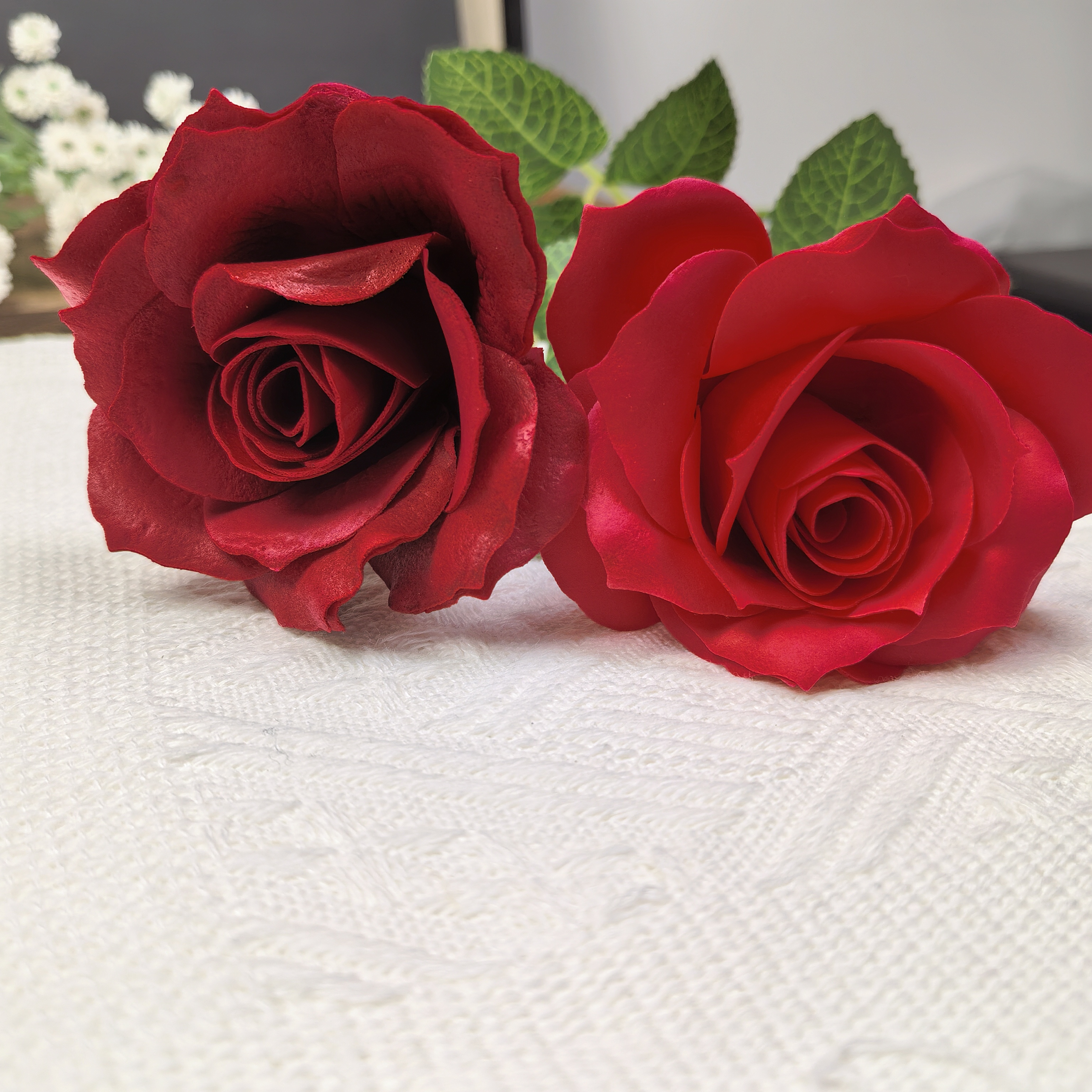 DIY Handmade Soap Flower Kit, Scented Rose Flower Craft Making Supplies for Home Decor &Gift