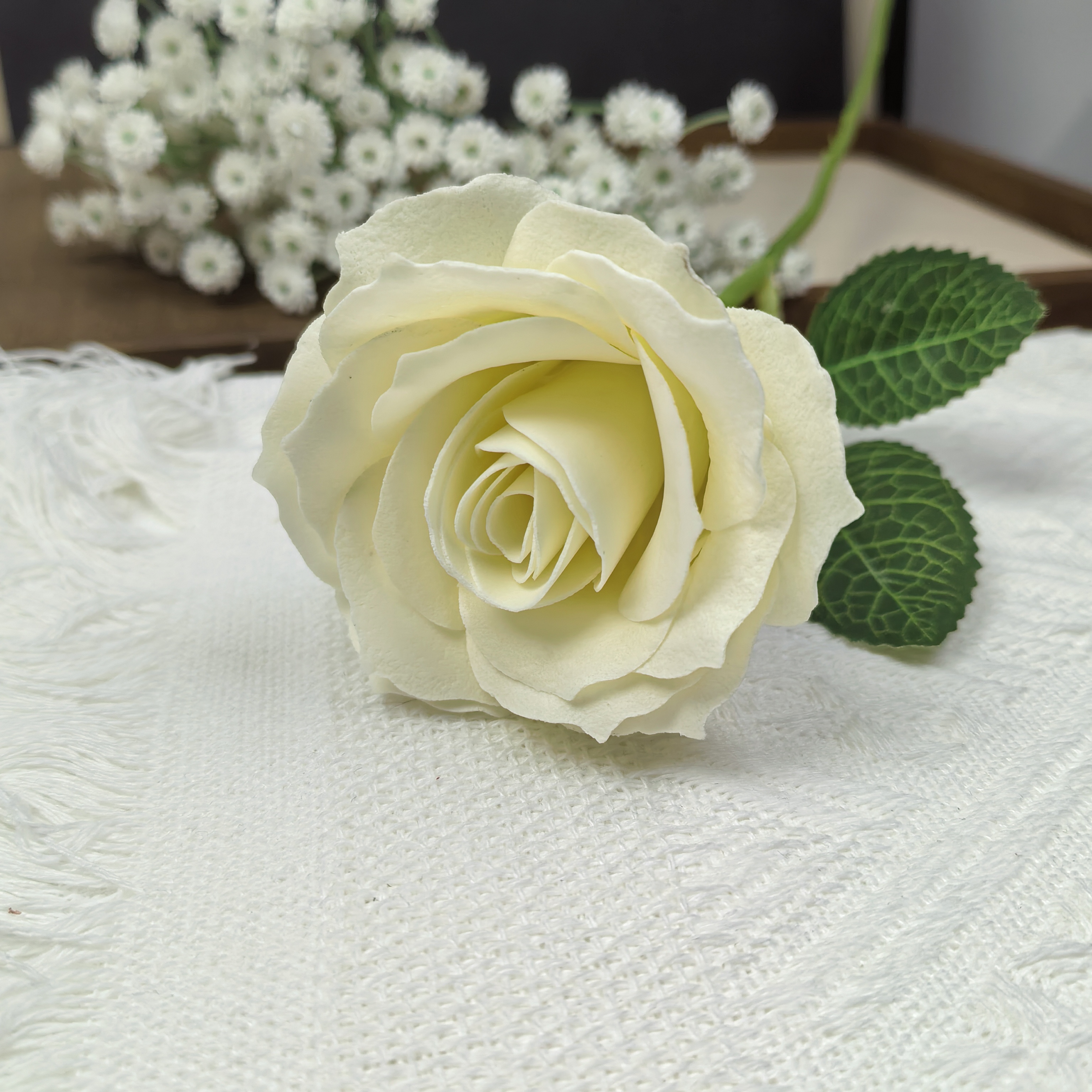 DIY Handmade Soap Flower Kit, Scented Rose Flower Craft Making Supplies for Home Decor &Gift