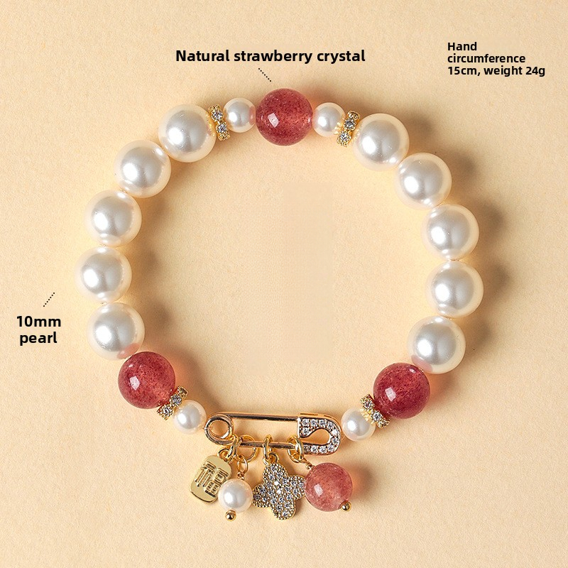 #666 Premium Beaded Bracelets - Pearl, Crystal, Jade & Agate Ready-to-Wear Collection